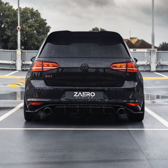 VW Golf GTI MK7 Gloss Black Body Kit by ZAERO (2013-2017)