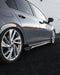 VW Golf, Golf GTI & Golf R Mk8 EVO - 1 Gloss Black Side Skirts by ZAERO (2020+) - AUTOID - Side Skirts & Winglets - Zaero Design