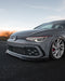 VW Golf R - Line & Golf GTI Mk8 EVO - 1 Gloss Black Front Splitter by ZAERO (2020+) - AUTOID - Front Lips & Splitters - Zaero Design